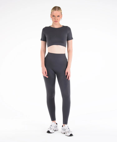 Saby Active Core Seamless Toparlayıcı Spor Tayt Yüksek Bel Poliamid Kadın