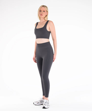 Saby Active Form Seamless Düz Spor Tayt Yüksek Bel Toparlayıcı Poliamid Kadın
