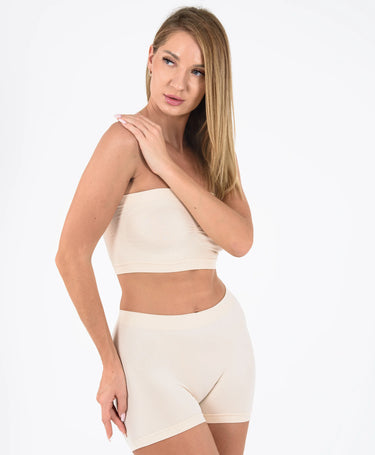 Saby Active 3'lü Seamless Kadın Boxer Dikişsiz Poliamid İç Çamaşır