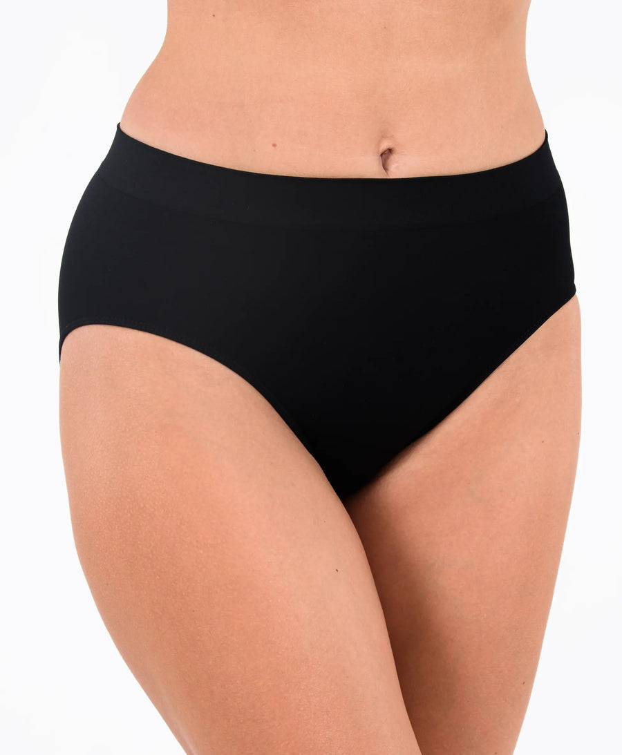 3'lü Seamless Batoslip Külot #renk_siyah