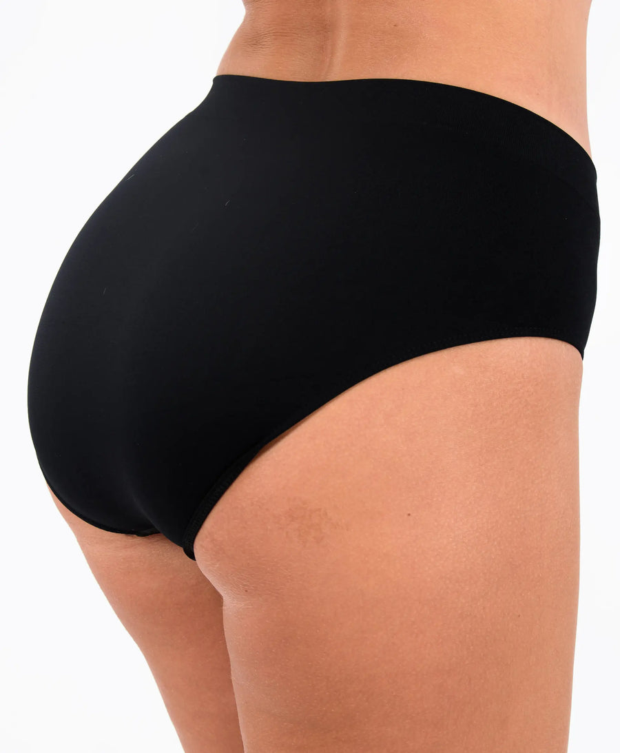 3'lü Seamless Batoslip Külot #renk_siyah