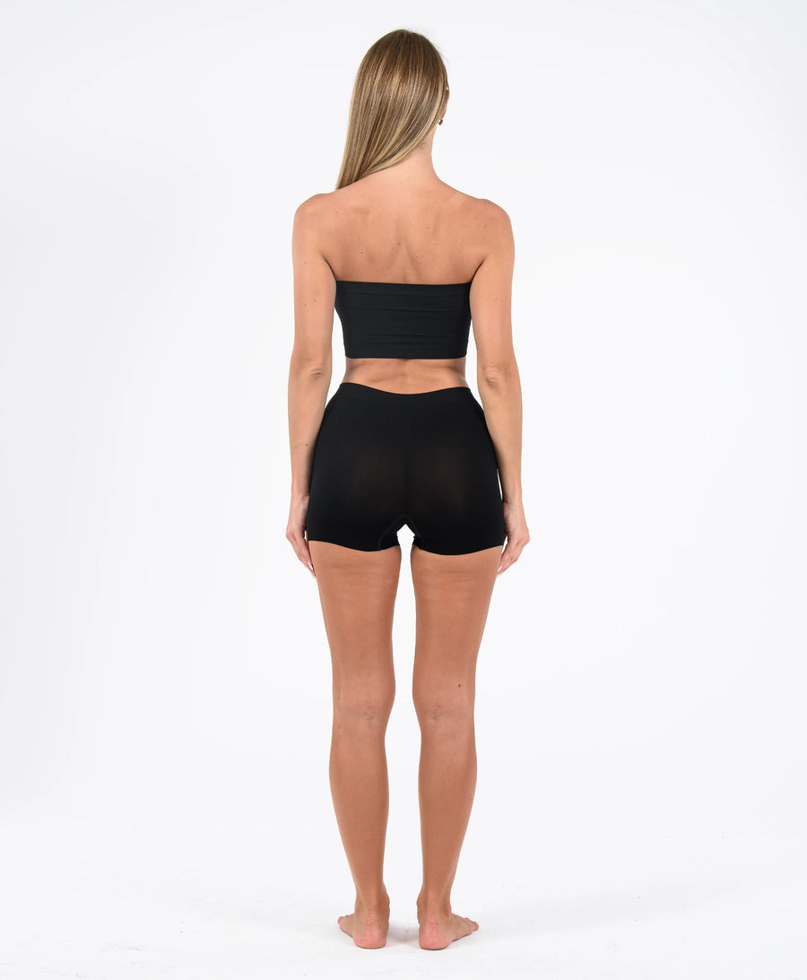 3'lü Seamless Kadın boxer #renk_siyah