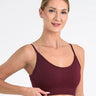 Core Ayar Askılı Seamless Bralet #renk_bordo