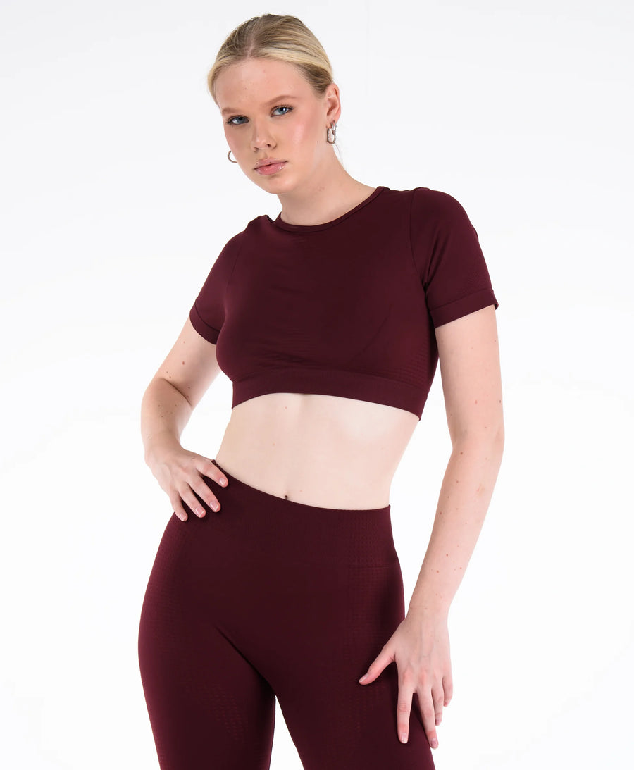 Core Seamless Crop #renk_bordo