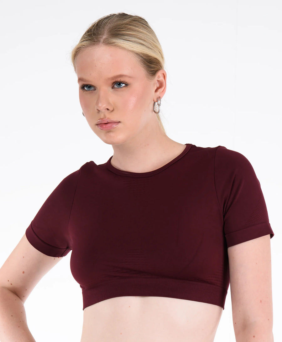 Core Seamless Crop #renk_bordo