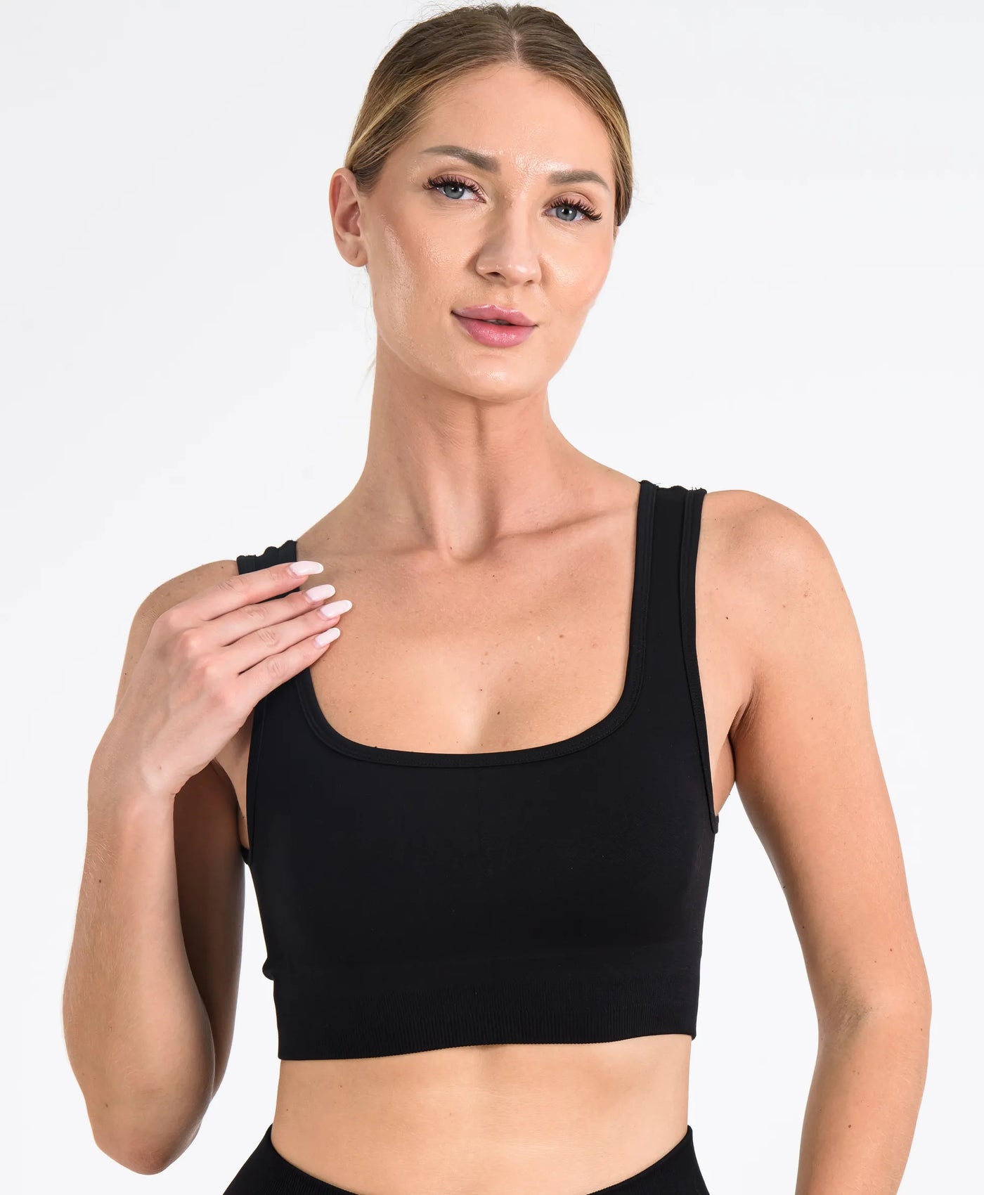 Form Seamless Bralet #renk_siyah