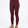 Form Seamless Desensiz Düz Spor Tayt #renk_bordo