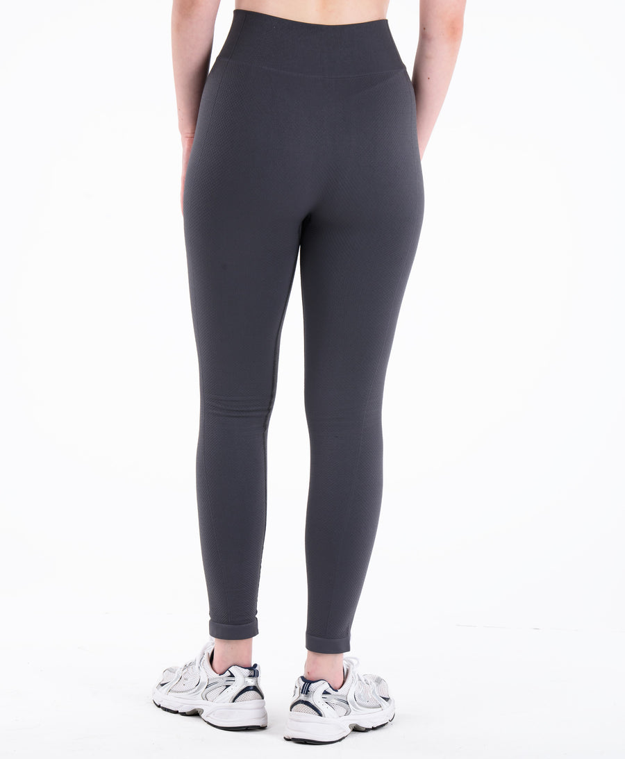 Form Seamless İz Bırakmayan Esnek Toparlayıcı Ped Destekli Spor Tayt & Bra Alt Üst Takım #renk_gri