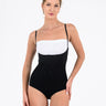 Göğüs Altı İnce Askılı Seamless Slip Korse #renk_siyah