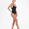 İnce Askılı Seamless Slip Korse #renk_siyah