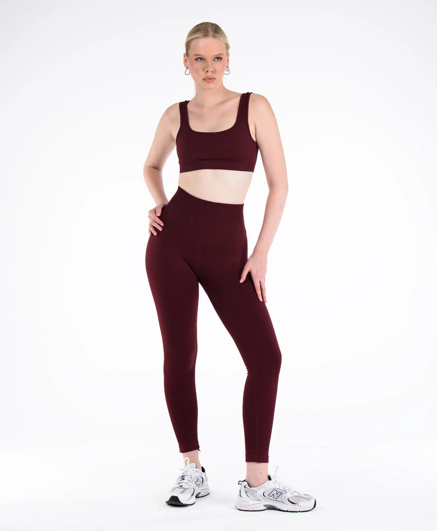 Lina Seamless Tayt #renk_bordo