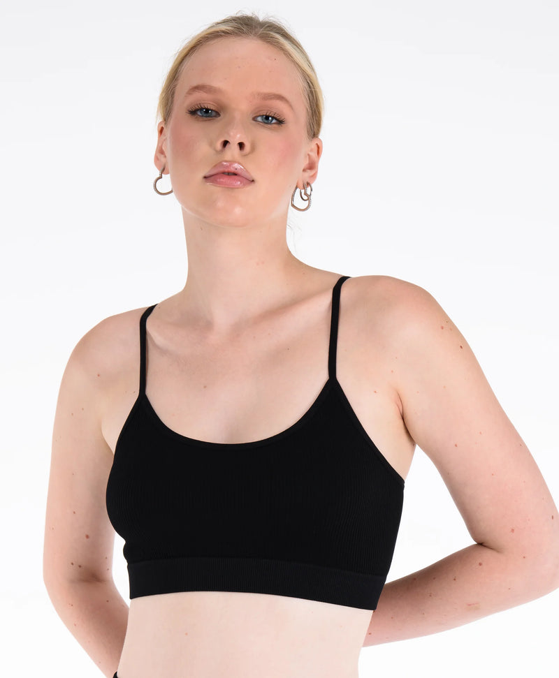 Lya Seamless Bralet #renk_siyah