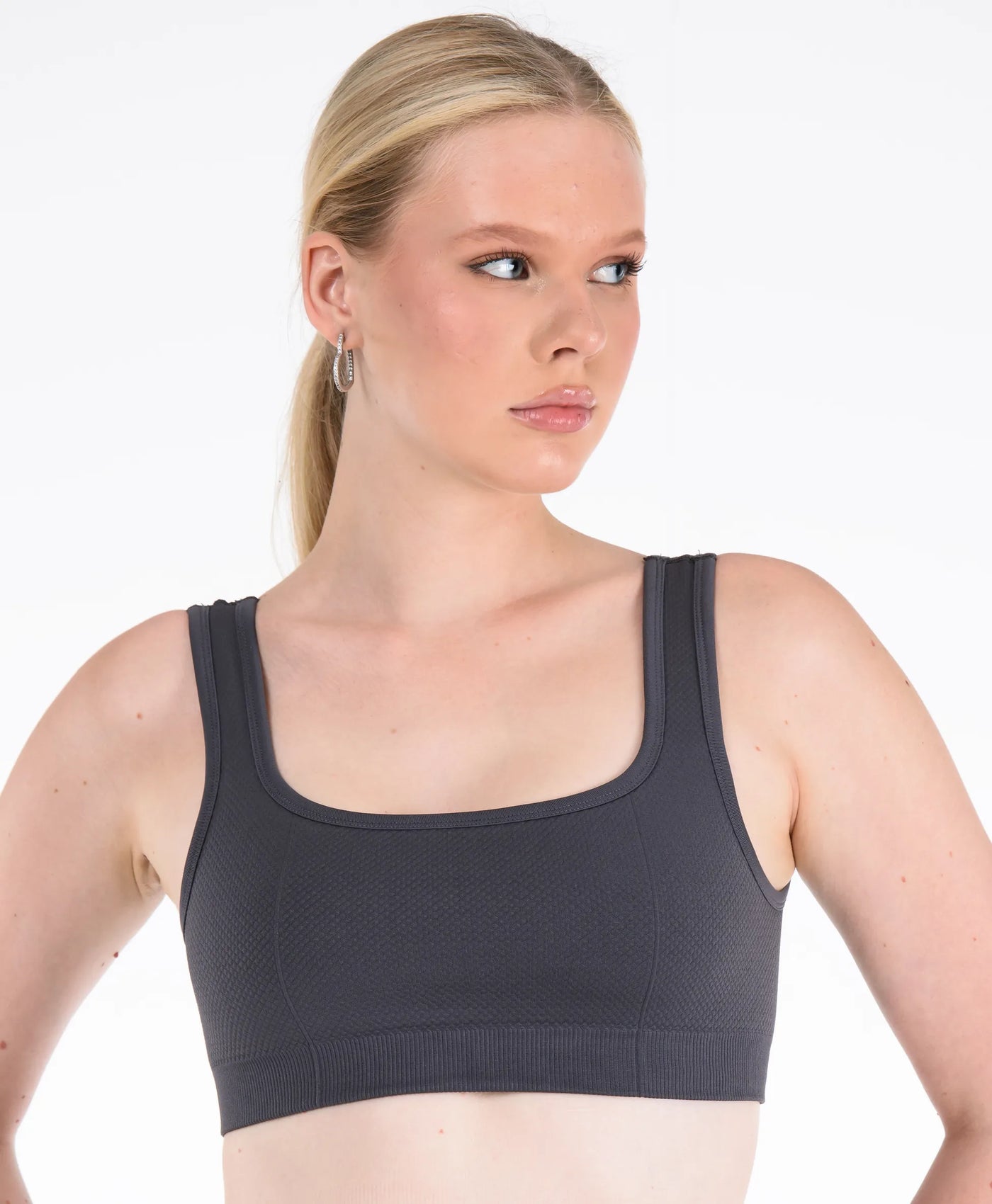 Nova Seamless Bralet #renk_gri