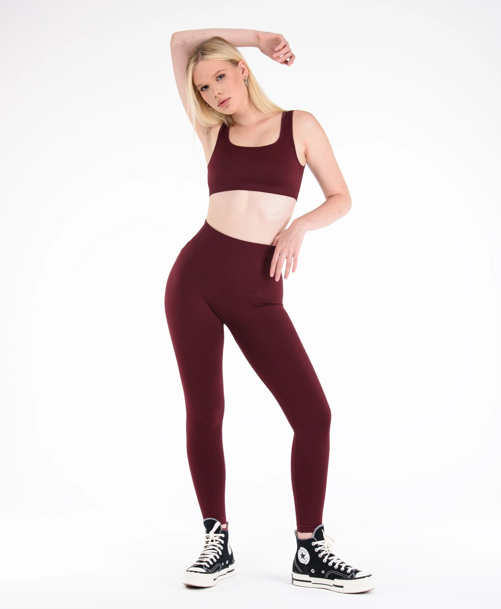 NOVA Seamless Tayt #renk_bordo