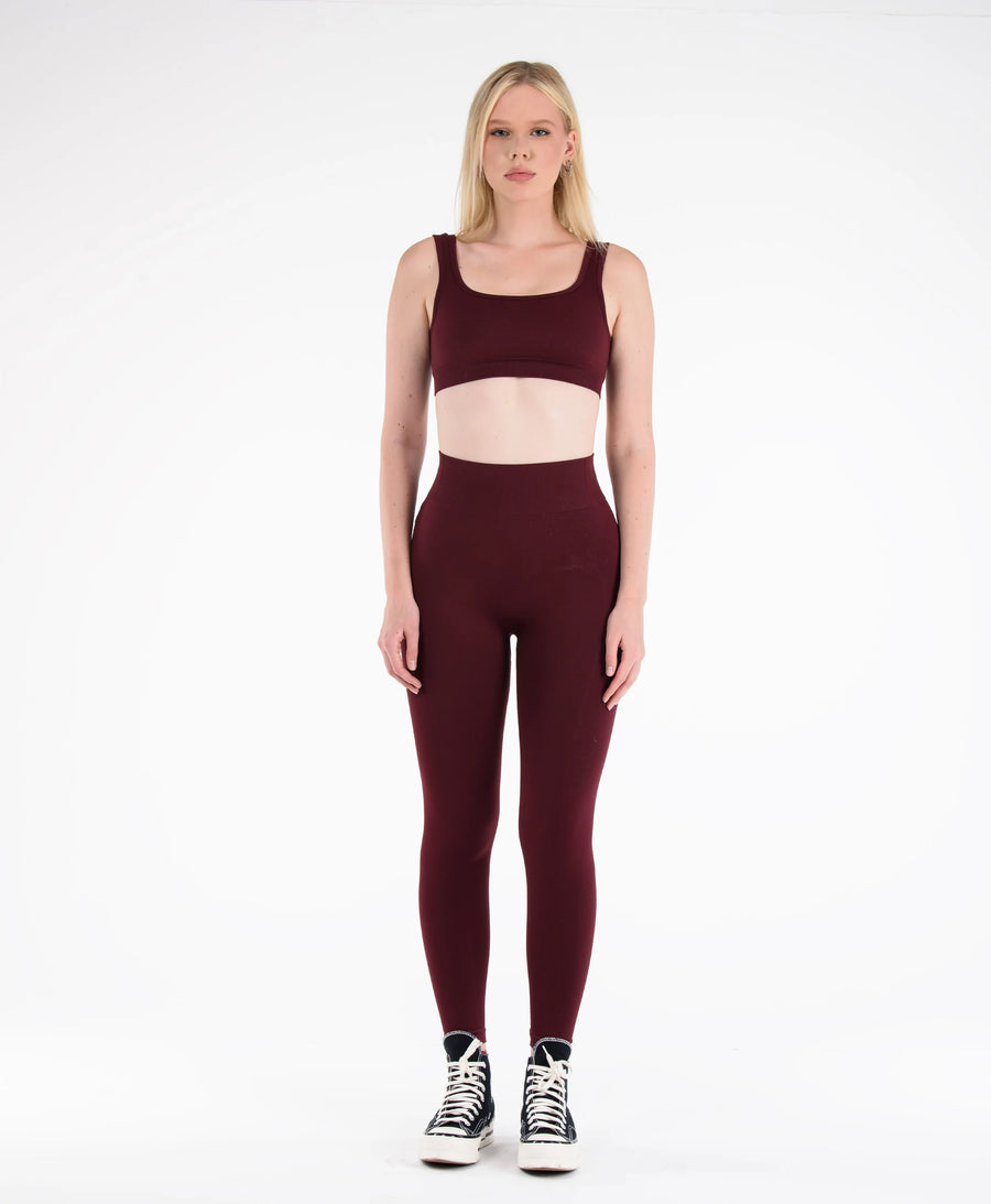 NOVA Seamless Tayt #renk_bordo