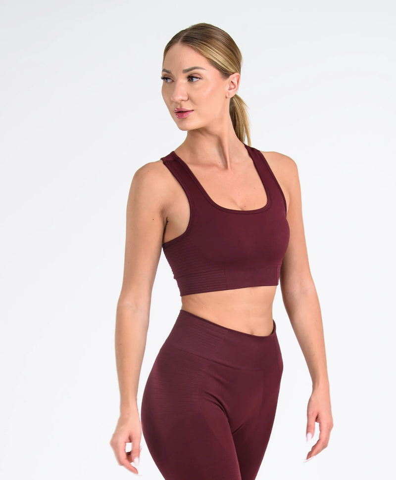 Vita Seamless Sporcu Bralet #renk_bordo