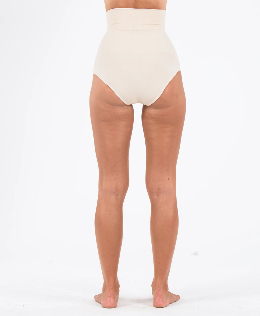 Yüksel Bel Toparlayıcı Seamless Slip Korse #renk_bej
