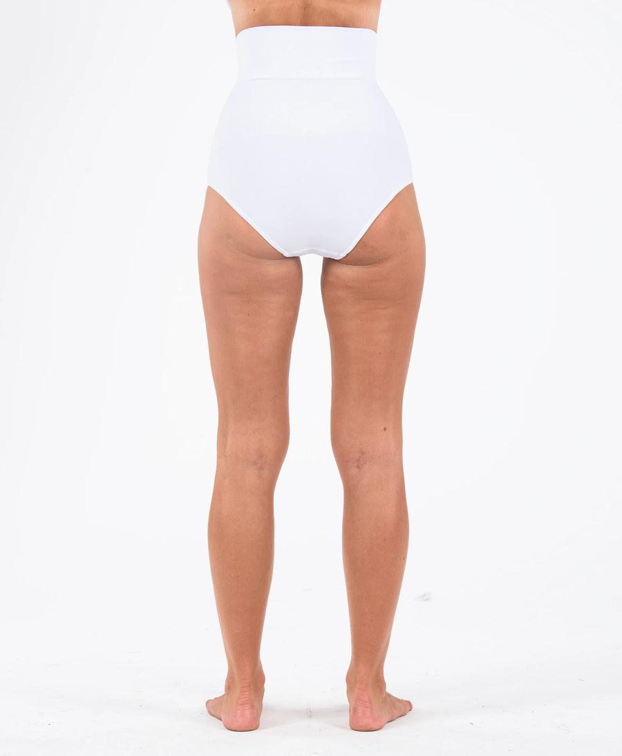 Yüksel Bel Toparlayıcı Seamless Slip Korse #renk_beyaz